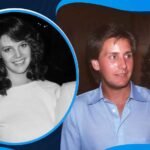 Carey Salley and Emilio Estevez during the 1980s