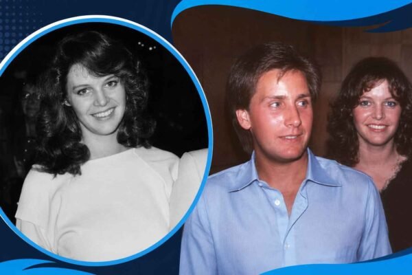 Carey Salley and Emilio Estevez during the 1980s